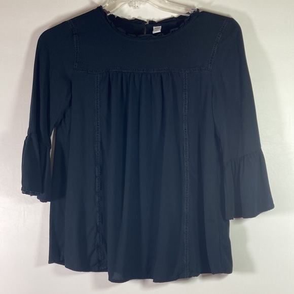 Old Navy Top w Yolk Front & Back Size S Tall - Picture 1 of 9